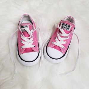 CONVERSE | EUC GIRLS PINK AND WHITE CONS